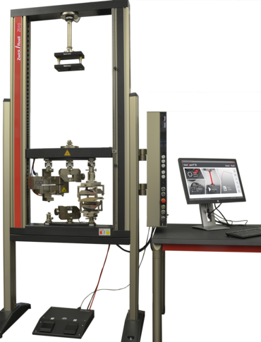 AllroundLine试验机和四个测量轴的纸板在单个机器上执行所有相关的测试。