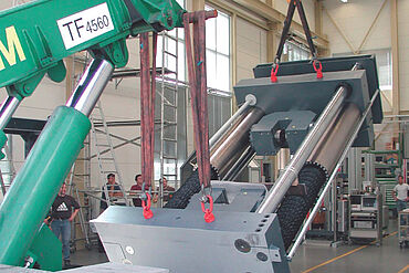 Deslocamento de máquina