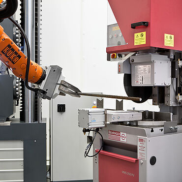 Gergaji terpadu为她spesimen pra-potong