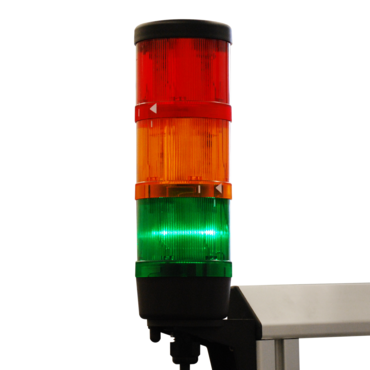 狀態指示燈利用信號燈傳達訊息給使用者